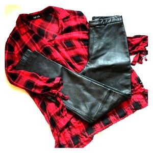Vintage Leather Pants
